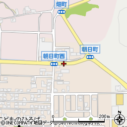 石川県加賀市大聖寺上福田町に周辺の地図