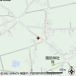 長野県安曇野市穂高柏原3901周辺の地図