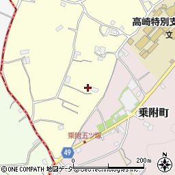 群馬県高崎市鼻高町1564周辺の地図