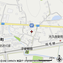 栃木県足利市大久保町1007周辺の地図