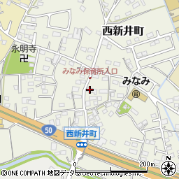 栃木県足利市西新井町3256-1周辺の地図
