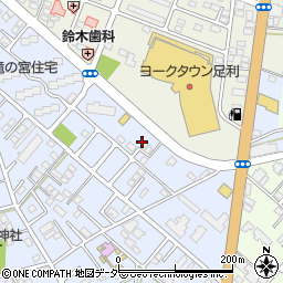 栃木県足利市堀込町2602周辺の地図