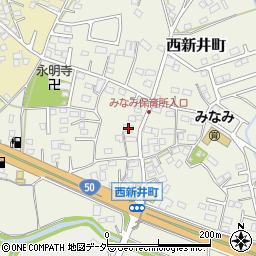 栃木県足利市西新井町3374-1周辺の地図