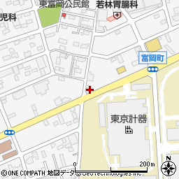 栃木県佐野市富岡町1643周辺の地図