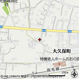 栃木県足利市大久保町932周辺の地図
