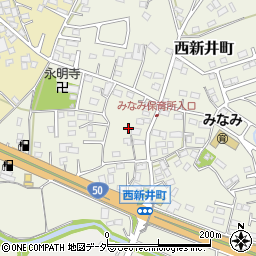 栃木県足利市西新井町3370周辺の地図