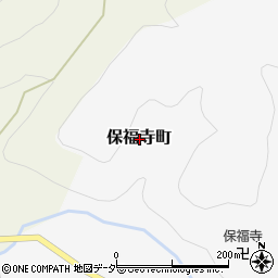 長野県松本市保福寺町周辺の地図