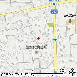栃木県栃木市大平町西水代2362周辺の地図