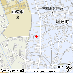 栃木県足利市堀込町3060-2周辺の地図