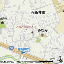 栃木県足利市西新井町3254-1周辺の地図