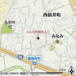 栃木県足利市西新井町3256-2周辺の地図