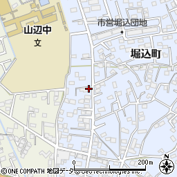 栃木県足利市堀込町3044-3周辺の地図