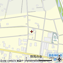 群馬県伊勢崎市境上渕名955周辺の地図