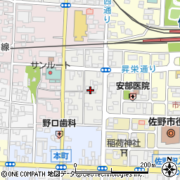伊賀町コーポ周辺の地図