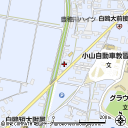 栃木県小山市大行寺973周辺の地図