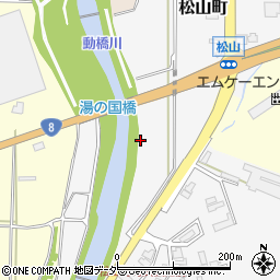 石川県加賀市松山町ロ周辺の地図