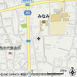 栃木県栃木市大平町西水代1668周辺の地図