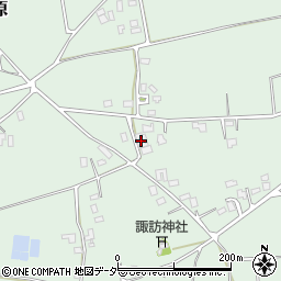長野県安曇野市穂高柏原3975-2周辺の地図