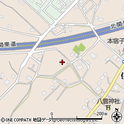 茨城県笠間市住吉1319周辺の地図