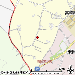 群馬県高崎市鼻高町1610周辺の地図