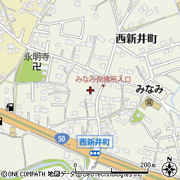 栃木県足利市西新井町3374周辺の地図
