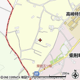 群馬県高崎市鼻高町1613周辺の地図