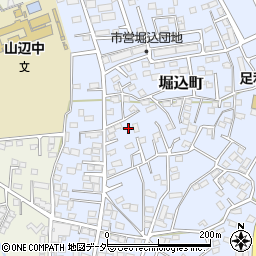 栃木県足利市堀込町3049-3周辺の地図