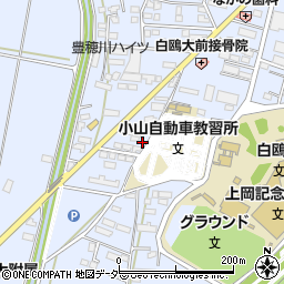 栃木県小山市大行寺977周辺の地図