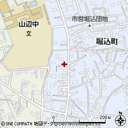 栃木県足利市堀込町3060-3周辺の地図