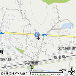 栃木県足利市大久保町1003周辺の地図