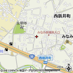 栃木県足利市西新井町3367周辺の地図