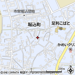 栃木県足利市堀込町2998周辺の地図