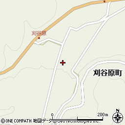 長野県松本市刈谷原町489周辺の地図