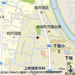 茨城県筑西市甲477-5周辺の地図