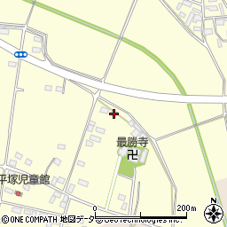 茨城県筑西市下平塚41周辺の地図