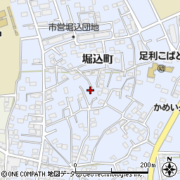 栃木県足利市堀込町2994-4周辺の地図