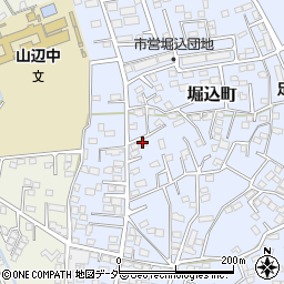栃木県足利市堀込町3052-3周辺の地図