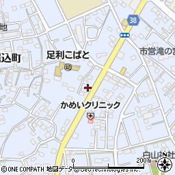 栃木県足利市堀込町2784周辺の地図