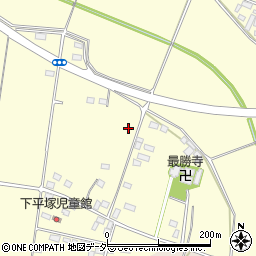 茨城県筑西市下平塚87周辺の地図