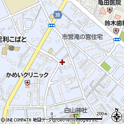 栃木県足利市堀込町2736-19周辺の地図