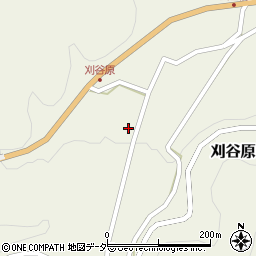 長野県松本市刈谷原町447周辺の地図