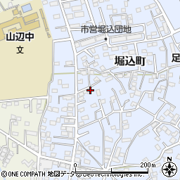 栃木県足利市堀込町3052-4周辺の地図