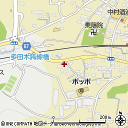 栃木県足利市多田木町16周辺の地図