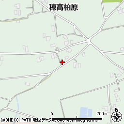 長野県安曇野市穂高柏原3758周辺の地図