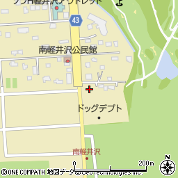 ザ　ヴィンテージホテル軽井沢周辺の地図