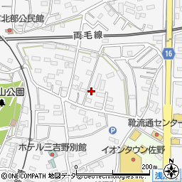 栃木県佐野市富岡町284周辺の地図