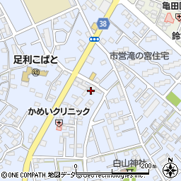 栃木県足利市堀込町2775周辺の地図