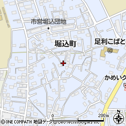 栃木県足利市堀込町2991-2周辺の地図