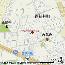 栃木県足利市西新井町3255-1周辺の地図