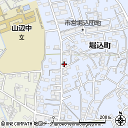 栃木県足利市堀込町3052-22周辺の地図